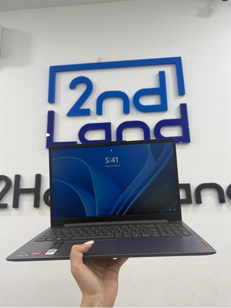 Laptop Lenovo Ideapad Slim 3 15AMN8 - Ryzen 5 7520U - 16/512GB - Màu xám - Pin 100% chu kỳ 54 - Ngoại hình 97% - Màn vàng nhẹ , tối viền nhẹ ,vỏ trầy , cấn 1 góc - Kèm sạc 2