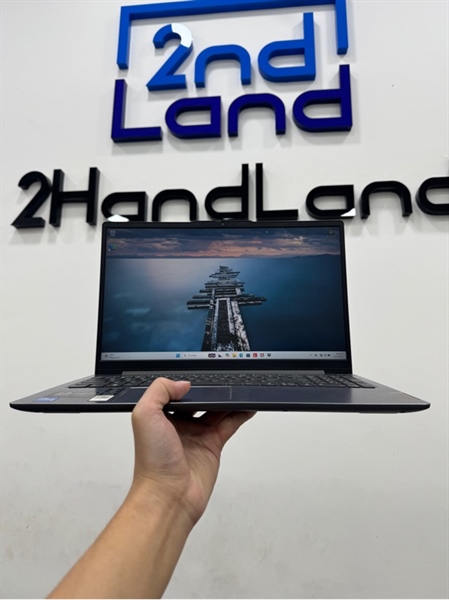 Laptop Lenovo Ideapad Slim 3 15IAH8 - i5 12450H - Ram 16/512GB SSD (98%) - Pin yếu - Màu xanh - Ngoại hình 97% - Màn ám bụi trong - Kèm sạc 1