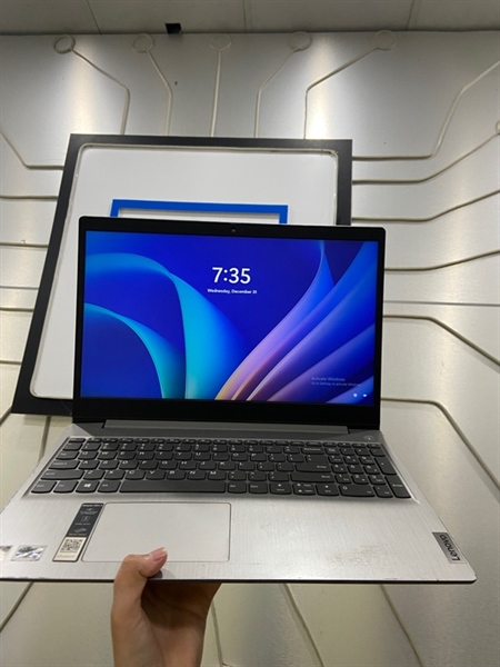 Laptop Lenovo ideapad Slim 3 81W1 - AMD Ryzen 5 3500U - Ram 8/512GB SSD - Pin 90% - Màu xám - Ngoại hình: 97% - Màn in phím - Kèm sạc 1