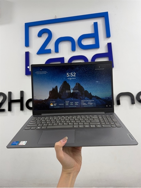 Laptop Lenovo Ideapad Slim 3(82H8) - i5 1135G7 - 20/256GB SSD - Màu bạc - Pin 78% chu kì sạc 801 - Ngoại hình 97% - Màn hằn phím , màn ám vàng , viền tróc sơn - Kèm sạc 2
