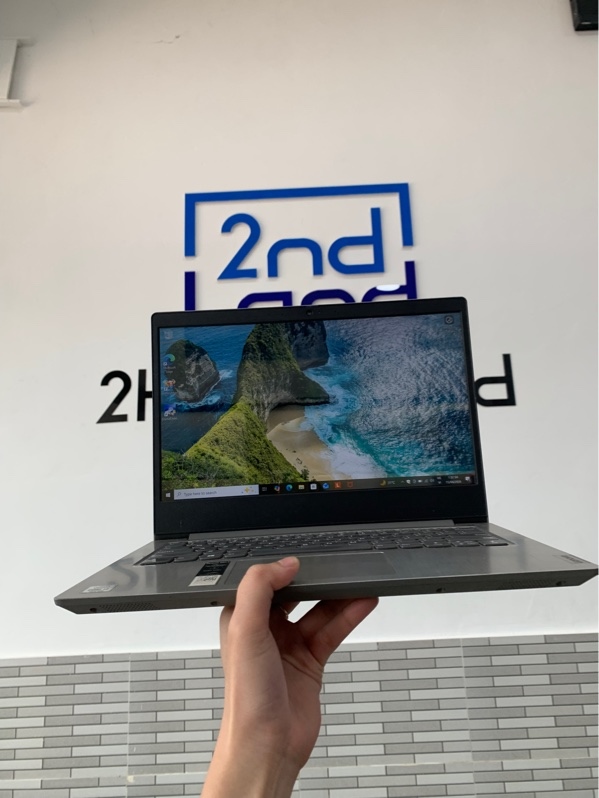 Laptop Lenovo ideapad Slim 3 - i3-10110U - Ram 8GB/256GB SSD - Màu xám - Pin 60% - Ngoại hình: 97% - Lỗi màn đèn sân khấu - Kèm sạc