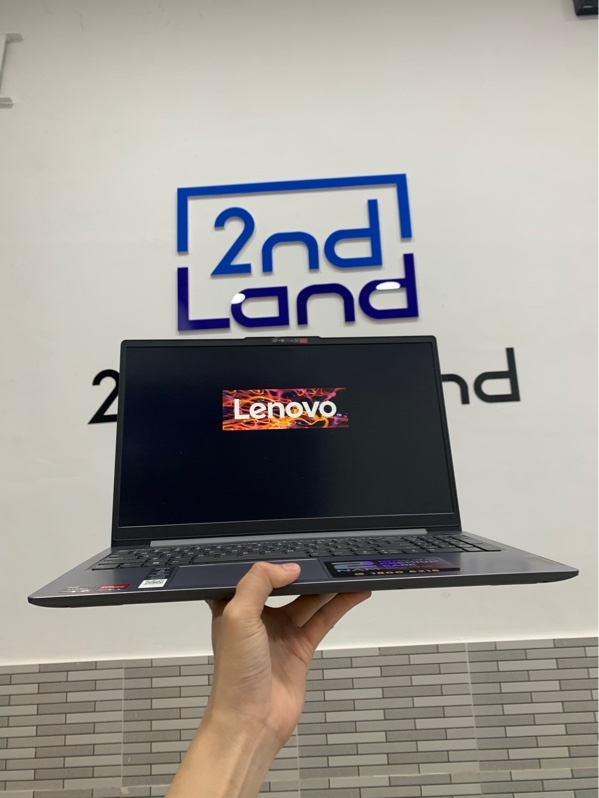 Laptop Lenovo Ideapad Slim 3 - Ryzen 5 5625U - Ram 16GB/512GB SSD - Màu xám - Pin 90% - Ngoại hình: 98% - Kèm sạc