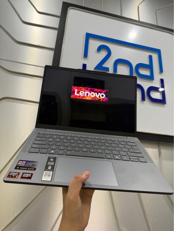 Laptop Lenovo ideapad Slim 5 - AMD Ryzen AI 5 340 / AMD Radeon 840M - Ram 24/512GB SSD - Pin 100 ( sạc 56 lần ) - Màu xám - Ngoại hình: 98% - FullBox
