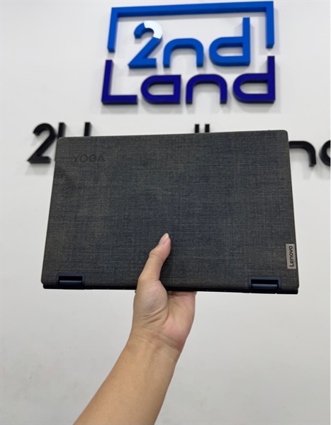 Laptop Lenovo ideapad Yoga 6 13ALC6 - Màn cảm ứng - Ryzen 5 5500U - Ram 8/256GB SSD (89%) - Pin 73% - Màu xanh - Ngoại hình 97% - Kèm sạc