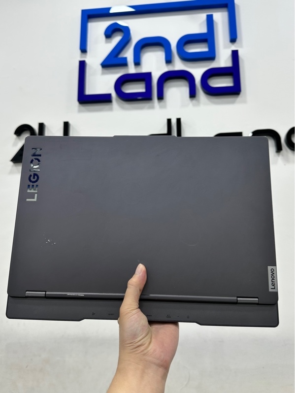 Laptop Lenovo Legion 5 15ARH7 - Màn 165Hz - Ryzen 5 6600H/RTX 3050 Ti - Ram 16/512GB SSD - Pin 86% - Màu bạc - Ngoại hình 97% - Màn hoằn phím - Kèm sạc