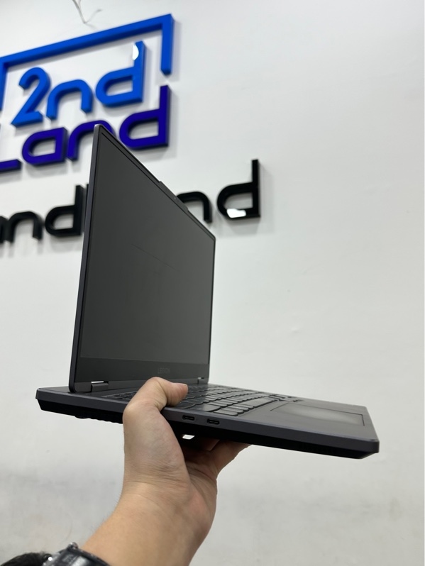 Laptop Lenovo Legion 5 15ARH7 - Màn 165Hz - Ryzen 5 6600H/RTX 3050 Ti - Ram 16/512GB SSD - Pin 86% - Màu bạc - Ngoại hình 97% - Màn hoằn phím - Kèm sạc