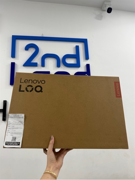 Laptop lenovo LOQ 15ARP9 - AMD Ryzen 5 7235HS - Ram 24GB/512GB SSD - Card RTX3050 - Màu xám - Pin 100% chu kì sạc 15 - Ngoại hình 98% - CBH đến 12/2025 - Box , sạc
