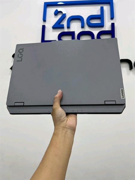 Laptop lenovo LOQ 83JC00HXVN - Ryzen 5 - 7235HS/RTX3050 - Ram 12/512GB SSD - Pin 100% - Màu xám - Ngoại hình 97% - Kèm sạc