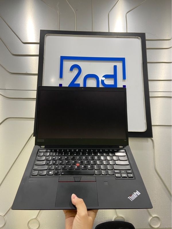 Laptop Lenovo Thinkpad 14T 20S0002KS - i5 10210U - Ram 16/512GB - Pin 82% - Màu đen - Ngoại hình: 97% - Màn in phím, touchpad không nhạy, màn xám xanh - Kèm sạc