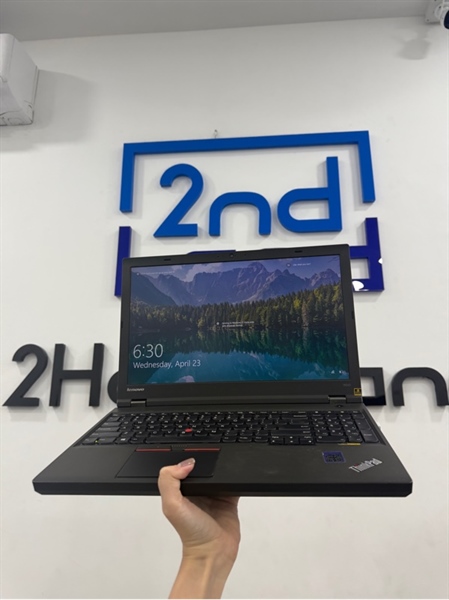 Laptop Lenovo Thinkpad 20EGA085JP - i7 4810MQ/ Nvidia Quadro K2100M - 16/128GB SSD+512GB HDD - Màu đen - Pin thay new - Ngoại hình 98% - Màn ám hồng nặng - Kèm sạc 2