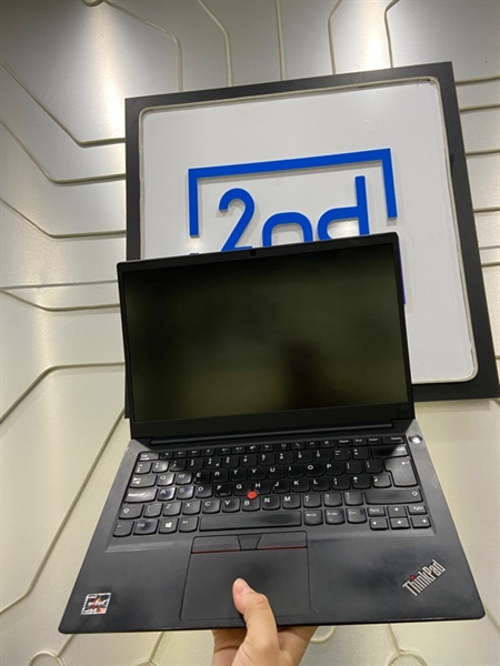 Laptop Lenovo Thinkpad E14 Gen 3 - AMD Ryzen 5 5500U - Ram 8/256GB SSD - Pin 79% - Màu đen - Ngoại hình: 98% - Màn ám viền - Kèm sạc 1