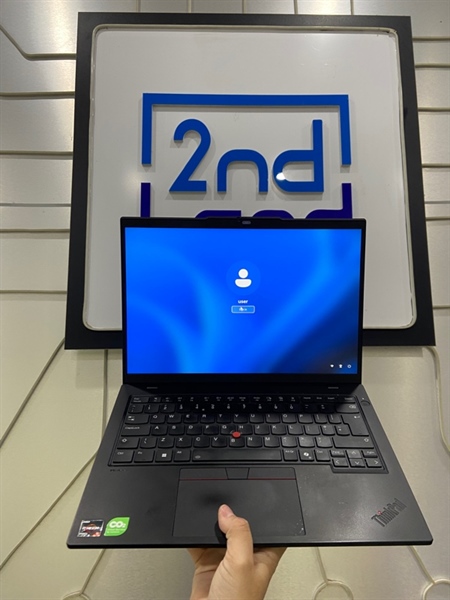 Laptop Lenovo Thinkpad L14 Gen 5 - AMD Ryzen 5 Pro 7 535U - Ram 16/512GB SSD - Màu đen - Ngoại hình: 98% - Touchpad phai màu - Kèm sạc 1