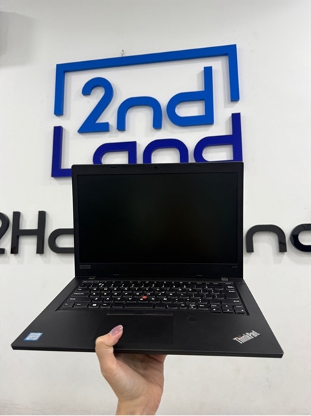 Laptop Lenovo Thinkpad L480 - i5 8250U - 8/256GB SSD - Màu đen - Pin 95% chu kỳ sạc 11 - Ngoại hình 98% - Màn vàng nhẹ , tối nhẹ góc phải , mất touch id , mất 2 đế cao su - Kèm sạc 2