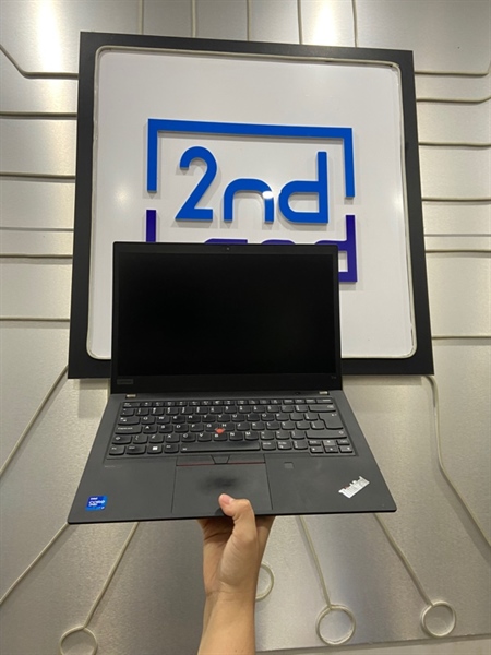 Laptop Lenovo Thinkpad T14 Gen 2 - i7-1185G7 - Ram 16/512GB SSD - Màn cảm ứng - Pin 84% - Màu đen - Ngoại hình: 98% - Body - Kèm sạc 1