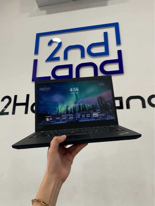 Laptop Lenovo thinkpad T14 - Ryzen 5 pro 5650U - Ram 16gb/ssd 512gb - Màu đen - Pin 98% - Ngoại hình: 97% - Bụi, màn ám hồng + in phím - Kèm sạc