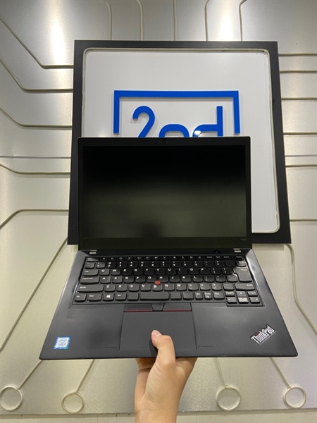 Laptop Lenovo Thinkpad T480S - i5-8250U - Ram 8/256GB SSD - Pin 85% - Phím nhật - Màu đen - Ngoại hình: 97% - 3 đốm phản quang - Kèm sạc 1