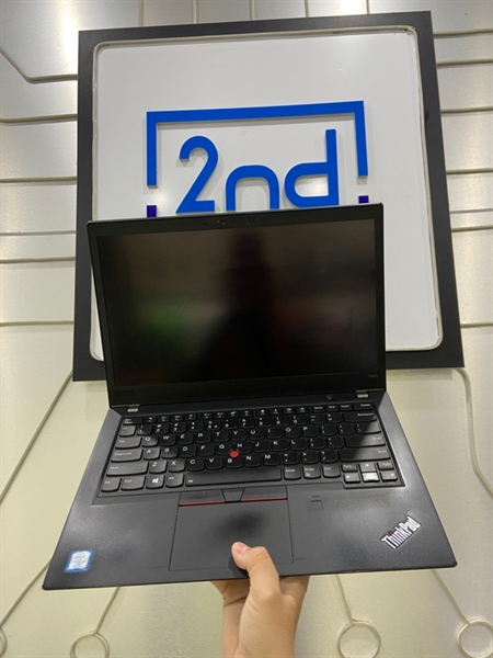 Laptop Lenovo Thinkpad T480S - i7-8650U - Ram 16/512GB SSD - Màn cảm ứng - Pin 85% - Màu đen - Ngoại hình: 98% - màn in phím - Kèm sạc 1