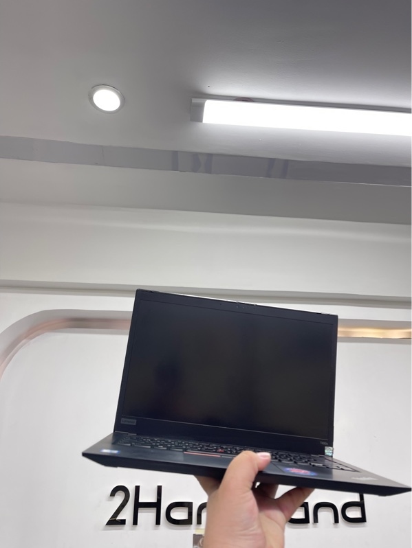 Laptop Lenovo Thinkpad T490S - i7 8665U 16/512gb - Màu đen - Pin thay 100% - Ngoại hình 97% - Màn ám hồng nhẹ - Kèm sạc