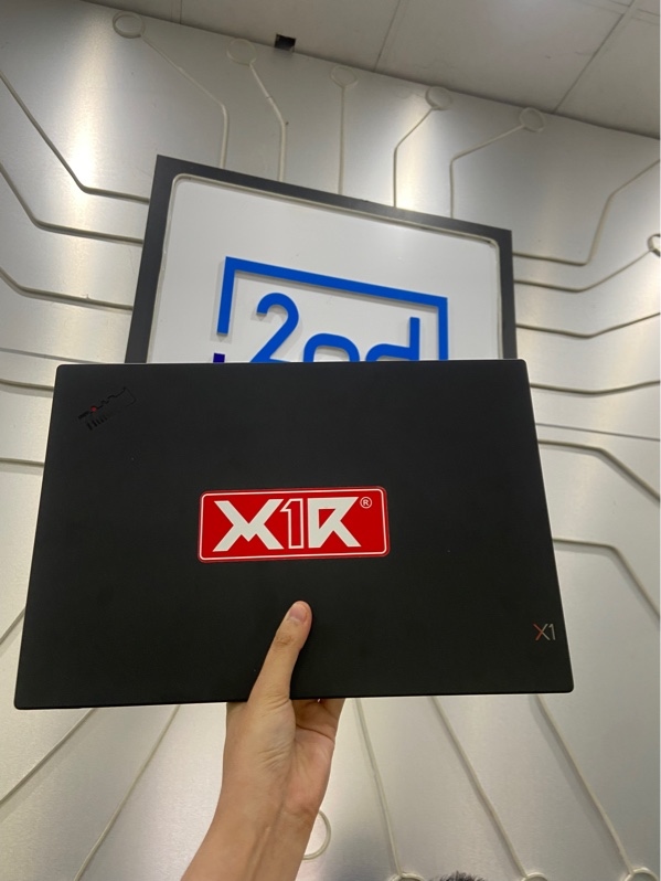 Laptop Lenovo Thinkpad X1 Carbon Gen 7 - i5-8265U - Ram 8/512GB SSD - Pin 90% - Màu đen - Ngoại hình: 98% - Kèm sạc