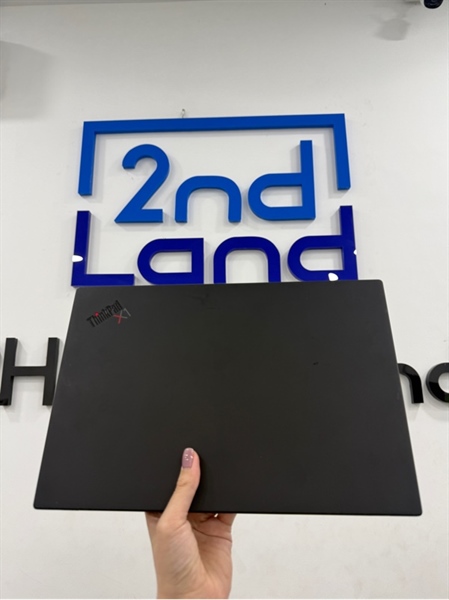 Laptop Lenovo Thinkpad X1 Carbon Gen 8 - i7 10610U - 16/256GB SSD - Màu đen - Pin 90% chu kỳ sạc 147 - Ngoại hình 97% - Mất faceid , vàng viền nhẹ , tróc sơn viền - Kèm sạc