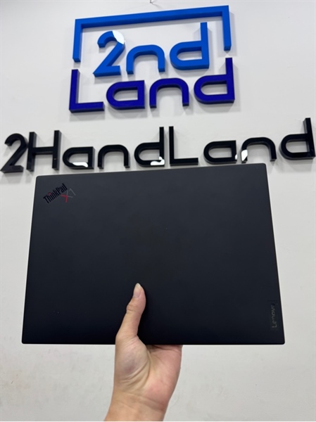 Laptop Lenovo Thinkpad X1 Carbon Gen 9 14inch - FHD IPS 20XW003EUS - i5 1135G7 - Ram 8/256GB SSD - Pin 81% - Màu đen - Ngoại hình 98% - Kèm sạc