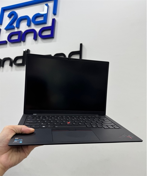 Laptop Lenovo Thinkpad X1 Carbon Gen 9 14inch - FHD IPS 20XW003EUS - i5 1135G7 - Ram 8/256GB SSD - Pin 91% - Màu đen - Ngoại hình 98% - Kèm sạc 1