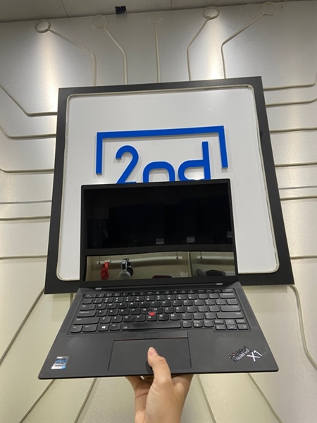 Laptop Lenovo Thinkpad X1 Carbon Gen 9 20XXS0J100 - i7-1185G7 - Intel( R ) - Iris ( R ) Xe Graphics - Ram 32/512GB SSD - Pin 89% - Màu đen - Ngoại hình: 98% - Body - Kèm sạc 1