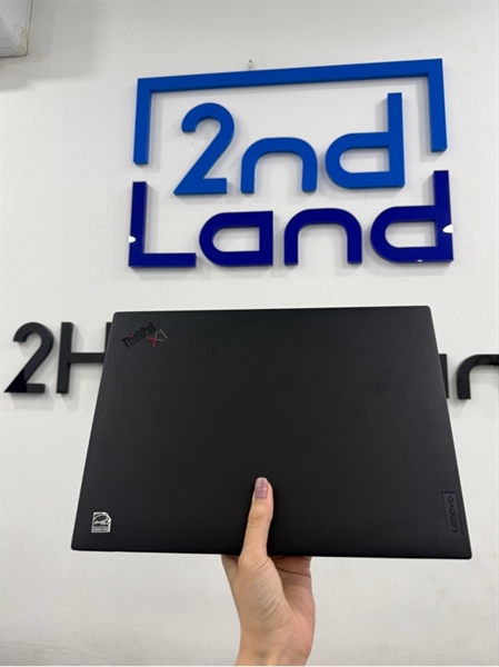 Laptop Lenovo Thinkpad X1 Carbon Gen 9 - i7 1185G7 - 16/512GB - Màu đen - Pin 71% chu kỳ sạc - Ngoại hình 98% - Kèm sạc