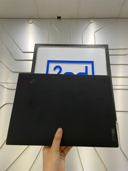 Laptop Lenovo Thinkpad X1 Nano Gen 2 - i7-1260P - Ram 16/512GB SSD - Pin 89% - Màu đen - Ngoại hình: 98% - Màn ám viền hồng vừa - Kèm sạc