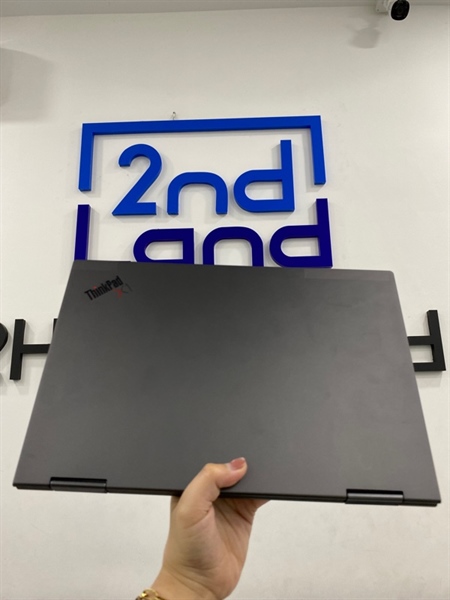 Laptop Lenovo Thinkpad X1 Yoga Gen 5 - i7 10610U - 16/256GB SSD - Màn 4K - 60Hz - Màn cảm ứng - Màu xám - Pin 90% chu kỳ sạc 142 - Ngoại hình 98% - mặt dưới trầy nhẹ - Kèm sạc