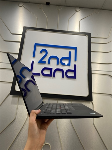 Laptop Lenovo Thinkpad X1 Yoga - i7-8550U - Ram 16/256GB SSD - Pin 73% - Màu đen - Ngoại hình: 97% - Lỏng cáp màn, viền ám xanh, tối 4 góc - Kèm sạc 2