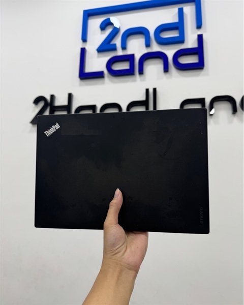 Laptop Lenovo Thinkpad X270 - i5 6200U - Ram 8/128GB SSD - Pin 65% - Màu đen - Ngoại hình 97% -Màn ám phản quang nứt phòng mặt C , mic rè nhẹ , phím 5 chập chờn - Kèm sạc