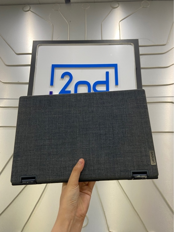 Laptop Lenovo Yoga 6 13ALC6 82ND - Màn cảm ứng - AMD Ryzen 7 5700U - Ram 16/512GB - Pin 74% - Màu xanh - Ngoại hình: 97% - Màn chết 1 điểm pixel, 1 đốm phản quang, ám vàng viền nhẹ - Kèm sạc