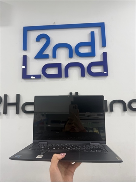Laptop Lenovo Yoga 7 - Model 14ILT5 82BH - i5-1135G7 - 8/ 256GB SSD - Màn cảm ứng 360 - FullHD - 60Hz - Màu xám - Pin lỗi - Ngoại hình 97% - Màn ám hồng , tróc phím , trầy xước , tróc sơn , cấn 1 góc - Kèm sạc 2