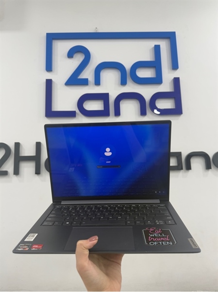 Laptop Lenovo Yoga 7 Series (82LB) - Ryzen 7 4800H - 16/512GB SSD - Màu xám - Pin 80% - Ngoại hình 97% - Kèm sạc 2