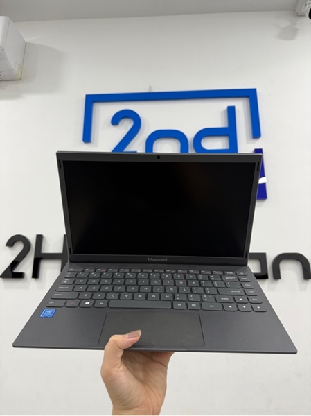 Laptop Masstel-E140 - 14 inch - Intel Celeron N4120 - 4/128GB SSD - Màu xám - Ngoại hình 98% - CBH Cells T8/2026 - Kèm sạc 3