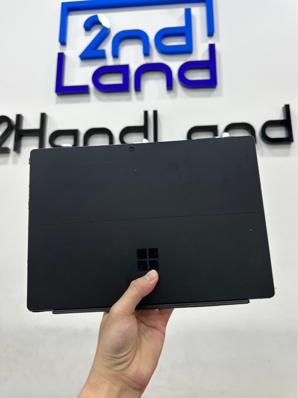 Laptop Microsoft Surface Pro 6 - Nội địa nhật - Màn 2k/60Hz - i5 - 8250U - Ram 8/256 SSD( 89% ) - Pin 61% - Màu đen - Ngoại hình 97% - Màn cảm ứng lỗi chập chờn, bàn phím bong tróc - Kèm sạc