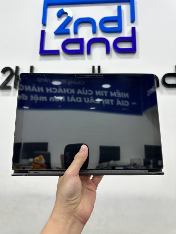 Laptop Microsoft Surface Pro 6 - Nội địa nhật - Màn 2k/60Hz - i5 - 8250U - Ram 8/256 SSD( 89% ) - Pin 61% - Màu đen - Ngoại hình 97% - Màn cảm ứng lỗi chập chờn, bàn phím bong tróc - Kèm sạc