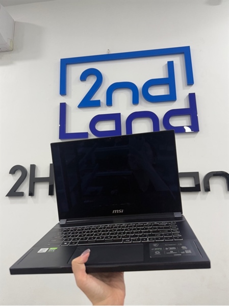 Laptop MSI Creator 15-A10UET - i7 10870H - RTX3060 - 16/512GB SSD - Màn fullHD touch - Màu xanh - Pin 70% - Ngoại hình 98% - Màn ám hồng , cấn phím nhẹ - Kèm sạc 2