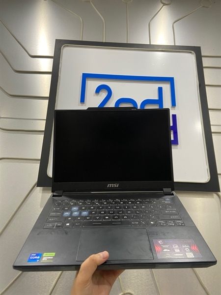 Laptop MSI Cyborg 14 A13VE - i7-13620H - Ram 16/512GB SSD - RTX 4050 - Pin 98% - Màu đen - Ngoại hình: 98% - Kèm sạc 1