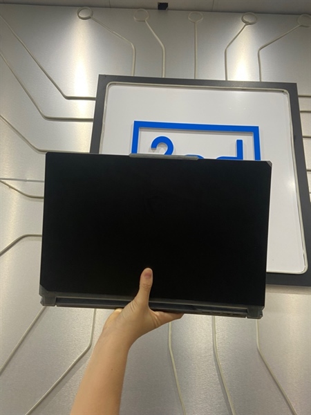 Laptop MSI Cyprus 15 A12UCX - i5-12450H - Ram 8GB RTX 2050 SSD 512GB - Pin 73% - Màu xanh - Ngoại hình: 97% - Màn ám viền - Body - Kèm sạc
