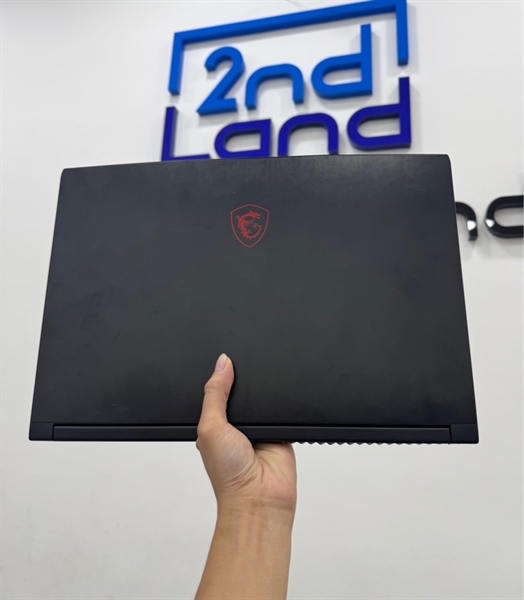 Laptop MSi Gaming GF63 11UC - i5 11400H - Card RTX 3050 - Ram 16/512GB SSD (91%) - Pin 74% - Màu đen - Ngoại hình 97% - Phím Nhật - Màn ám , loa hơi nhỏ - Kèm sạc