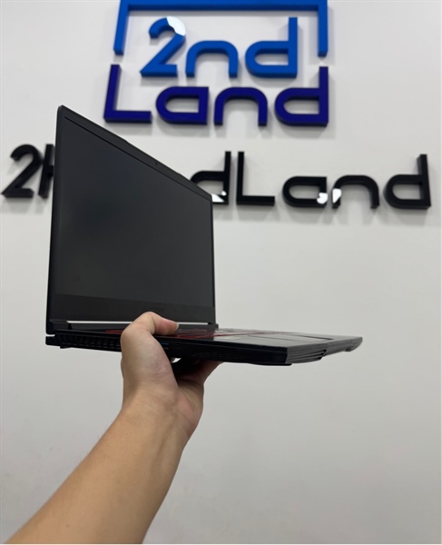 Laptop MSI GF63 Thin 10SC - i5 10300H - GTX1650 With Max-Q Design - Ram 8/512GB SSD - Pin 100% đã thay new - Màu đen - Ngoại hình 97% - Kèm sạc 2