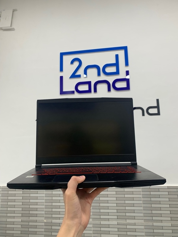 Laptop MSI GF63 Thin 10SC - i5-10500H - GTX 1650 Max-Q 4GB - Ram 8GB/SSD 512GB - Màu đen - Pin 92% - Ngoại hình: 97% - Màn ám hồng - Kèm sạc 1