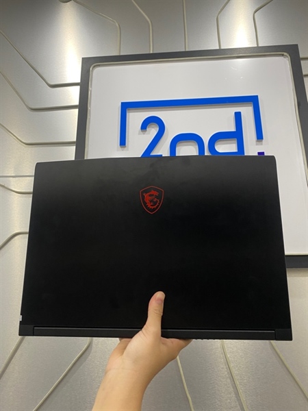 Laptop MSI GF63 Thin 10SC - i7-10750 - Ram 8GB - SSD 512GB - GTX 1650 - Pin 90% - Màu đen - Ngoại hình: 98% - Body - Kèm sạc