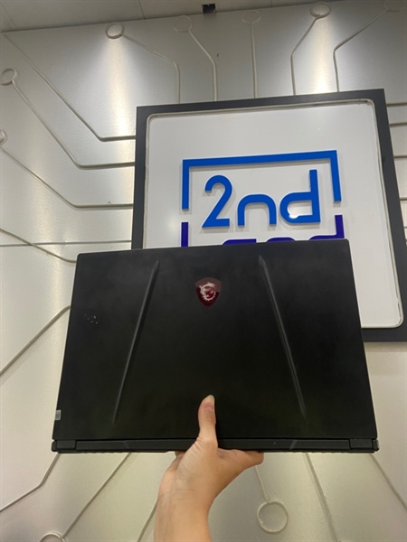 Laptop MSI GL65 Leopard 10SDK - i7-10750H - GTX 1660 Ti - Ram 16/1TB - Pin 75% - Màu đen - Ngoại hình: 97% - Mất 1 ốc mặt D, màn chớp, ám hồng nặng, in phím - Kèm sạc không bảo hành