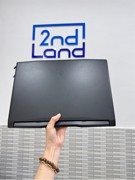 Laptop MSI Katana GF66-114C - i5-11400N - RTX 3050 4GB - 8/512GB - Màu đen - Pin 62% - Ngoại hình 97% - Màn đỏ viền nền đen , rộp màn nhẹ - Body