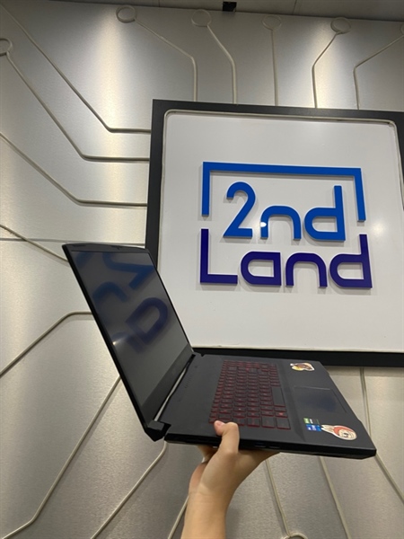 Laptop MSI Katana - GF76 11UC - i7-11800H - RTX 3050 - Ram 16/512 GB SSD - Pin 71%- Màu đen - Ngoại hình 98%- Mất 2 ốc đáy, nứt mặt B , màn ám hồng 4 cạnh - Kèm sạc 2