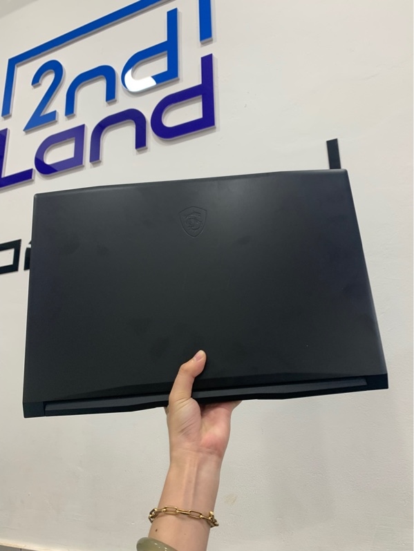 Laptop MSI Katana GF76 11UE - i7-11800H - RTX 3060 6G - Ram 16GB/SSD 512GB + 1TB SSD Samsung Evo - Màu đen - Pin 75% - Ngoại hình: 98% - Màn ám hồng - Kèm sạc