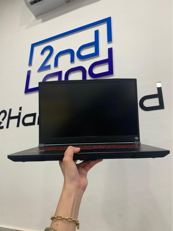 Laptop MSI Katana GF76 11UE - i7-11800H - RTX 3060 6G - Ram 16GB/SSD 512GB + 1TB SSD Samsung Evo - Màu đen - Pin 75% - Ngoại hình: 98% - Màn ám hồng - Kèm sạc